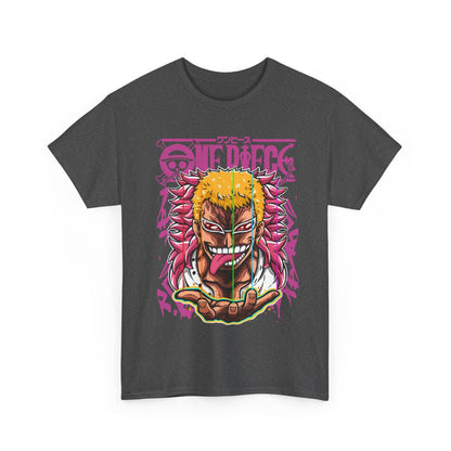 Donquixote Doflamingo T-Shirt – One Piece 100% Cotton Anime Tee for True Villain Fans