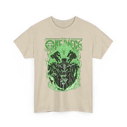Brook One Piece T-Shirt – 100% Cotton Anime Tee for Soul King Fans