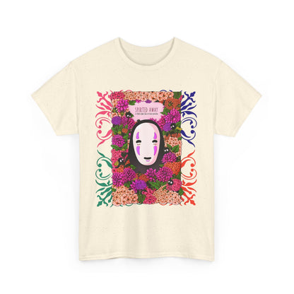 No Face Spirited Away T-Shirt – 100% Cotton Gildan 5000 | Studio Ghibli Anime Tee