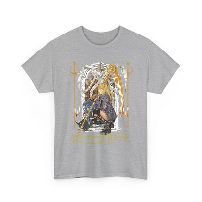 Misa Amane Death Note T-Shirt – 100% Cotton Anime Tee for Otaku & Gothic Fashion Fans