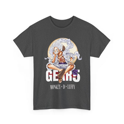 Monkey D. Luffy Gear 5 T-Shirt – 100% Cotton Anime Tee | One Piece Fan Apparel