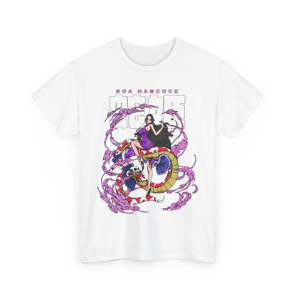 Boa Hancock T-Shirt – 100% Cotton One Piece Anime Tee for Fans