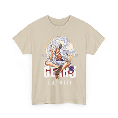 Monkey D. Luffy Gear 5 T-Shirt – 100% Cotton Anime Tee | One Piece Fan Apparel