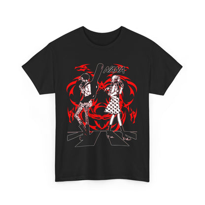Nana Osaki Black Stones T-Shirt – 100% Cotton Anime Rock Band Tee | Stylish Japanese Streetwear