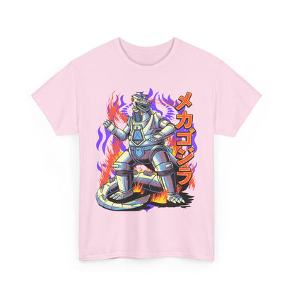 Mechagodzilla Kaiju T-Shirt – 100% Cotton Monster Battle Tee | Epic Japanese Sci-Fi Apparel
