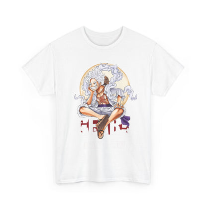 Monkey D. Luffy Gear 5 T-Shirt – 100% Cotton Anime Tee | One Piece Fan Apparel