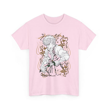 Sanemi Shinazugawa Demon Slayer T-Shirt – 100% Cotton Anime Tee for Demon Slayer Fans