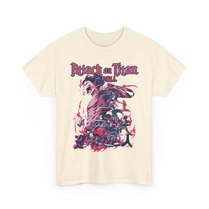 Attack on Titan T-Shirt – 100% Cotton Anime Tee for AOT Fans