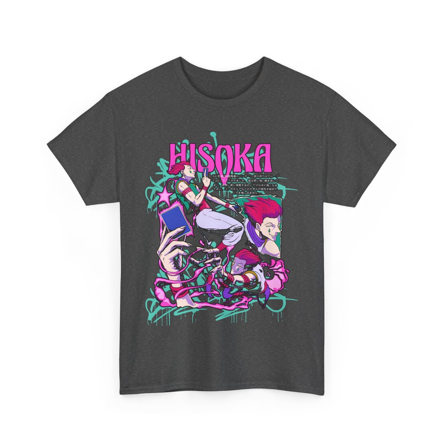 Hisoka Morow Hunter x Hunter T-Shirt – 100% Cotton | Stylish Anime Tee for Hunter x Hunter Fans
