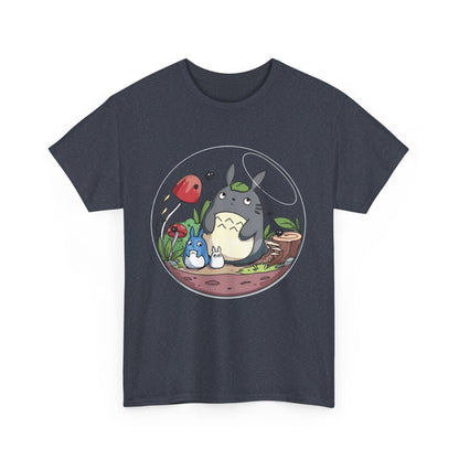 Totoro in a Bubble T-Shirt – 100% Cotton Studio Ghibli Inspired Tee for Anime Fans