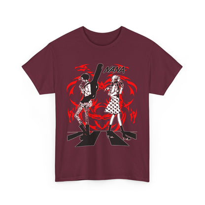 Nana Osaki Black Stones T-Shirt – 100% Cotton Anime Rock Band Tee | Stylish Japanese Streetwear