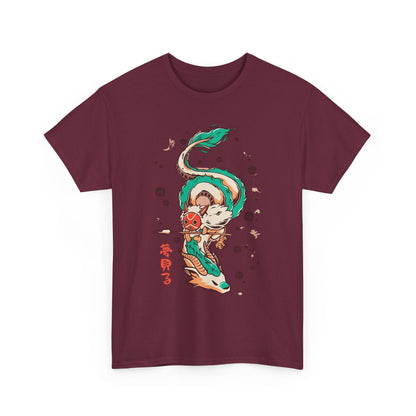 Haku and Princess Mononoke T-Shirt – 100% Cotton Studio Ghibli Inspired Tee