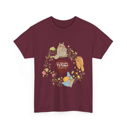 My Neighbor Totoro T-Shirt – 100% Cotton Studio Ghibli Anime Tee for Fans