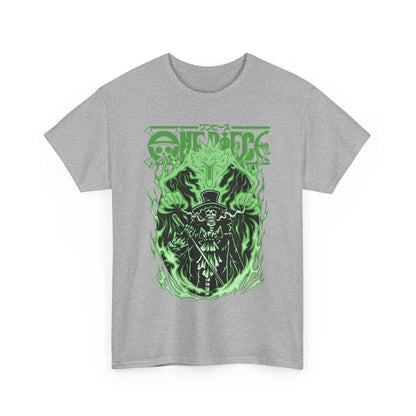 Brook One Piece T-Shirt – 100% Cotton Anime Tee for Soul King Fans