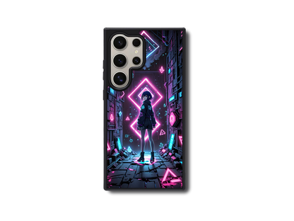Neon Gamer’s Alley - Cyberpunk Vibes Phone Case