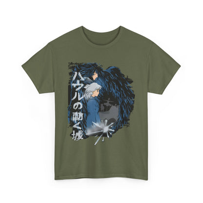 Howl & Sophie T-Shirt – 100% Cotton Studio Ghibli Anime Tee Inspired by Howl’s Moving Castle