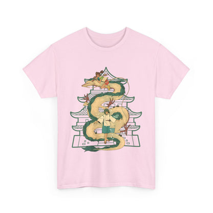 Haku Spirited Away T-Shirt – 100% Cotton Studio Ghibli Anime Shirt for Fans