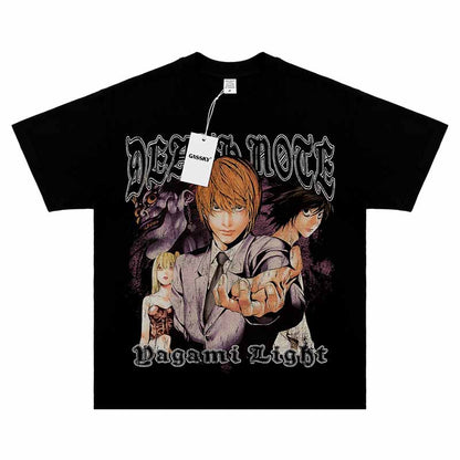 Popular Anime cotton T-shirt for men and women