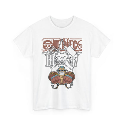 Franky One Piece T-Shirt – 100% Cotton Anime Tee for Fans