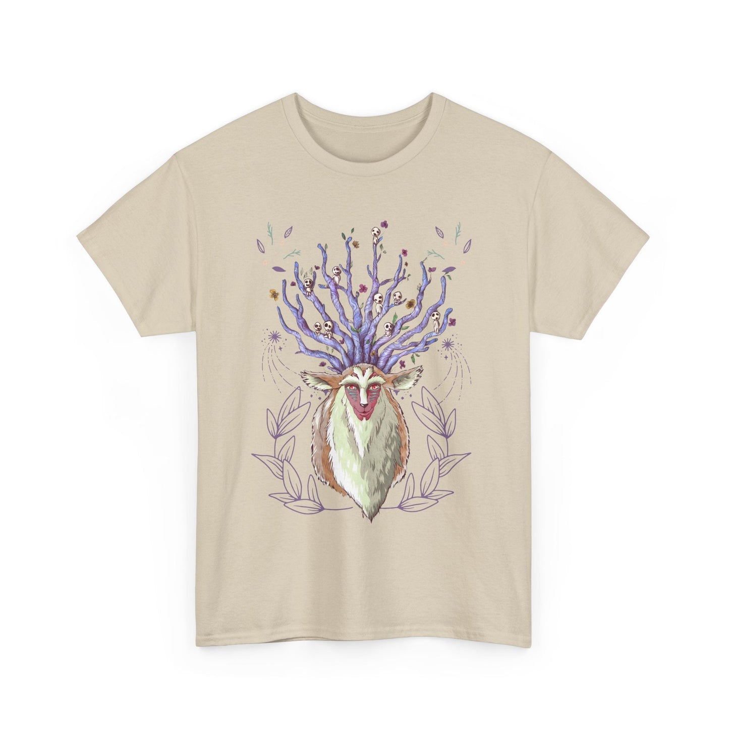 Studio Ghibli Characters Sketch T-Shirt – 100% Cotton Anime Tee Featuring Hand-Drawn Ghibli Icons