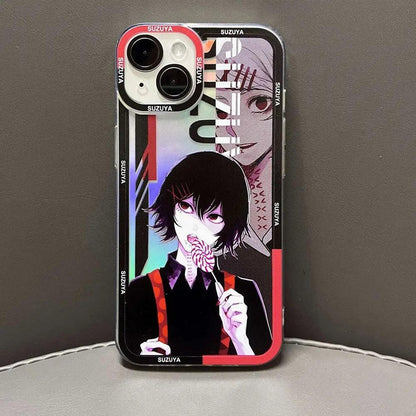 Anime Tokyo Ghoul Kaneki Ken Laser Phone Case Tokyo Ghoul17