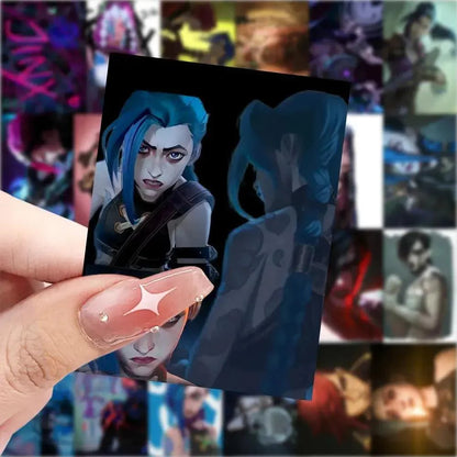 Battle of the Two Cities Jinx blasts Piltover LOL peripheral decoration stickers