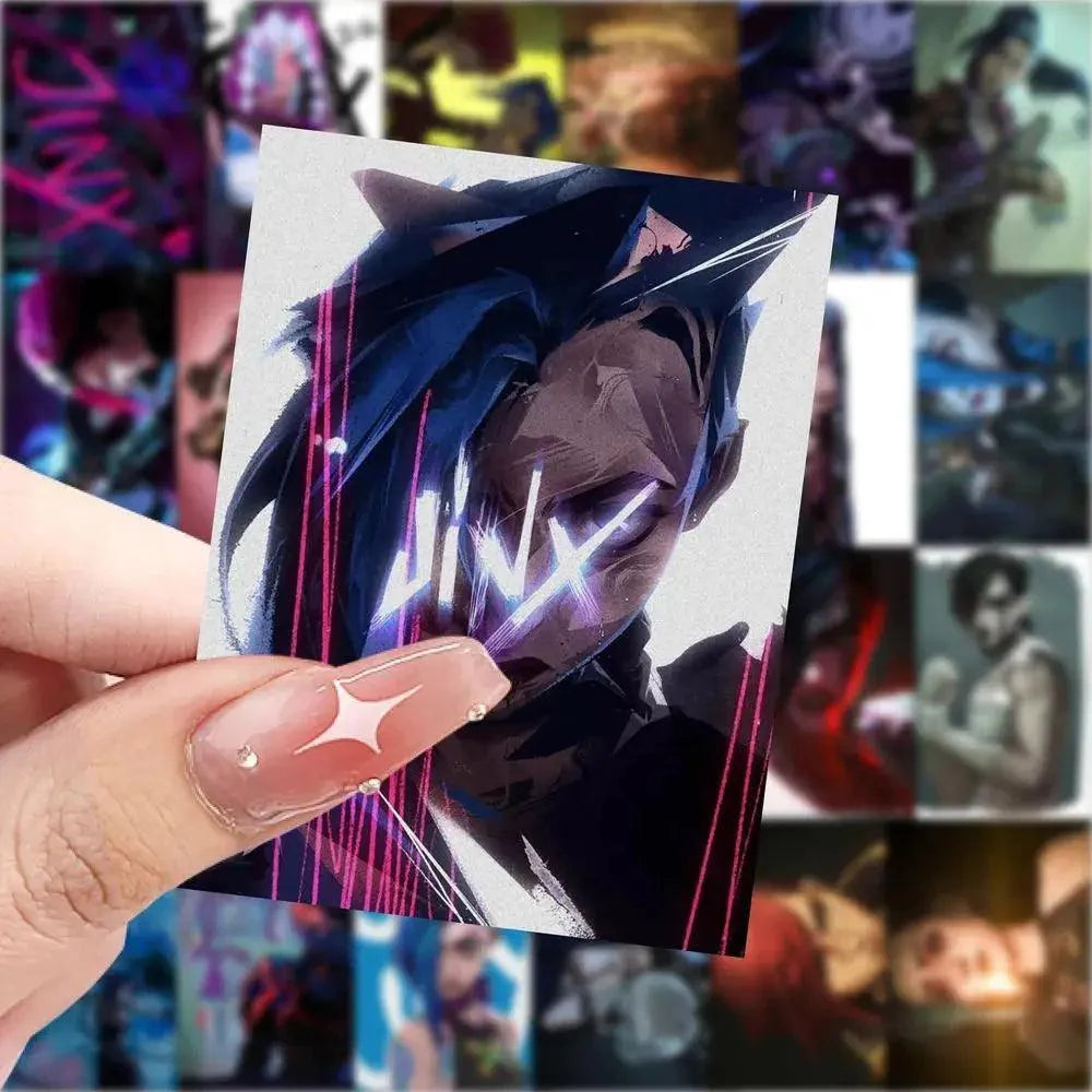 Battle of the Two Cities Jinx blasts Piltover LOL peripheral decoration stickers