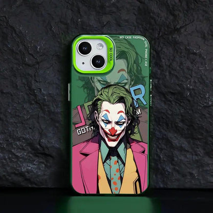 Bronzing Marvel Spider-Man Iron Man Phone Case Marvel19