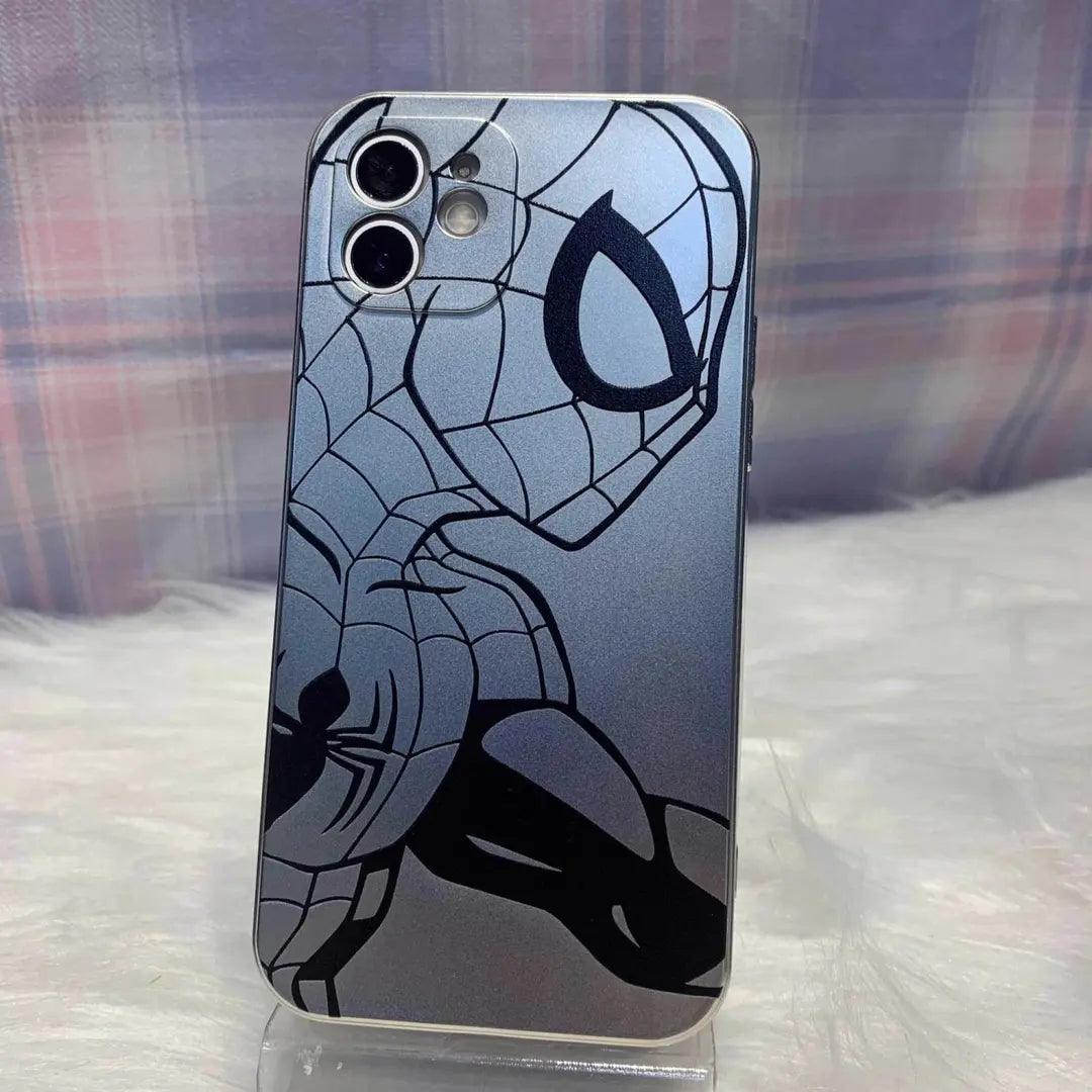 Bronzing Marvel Spider-Man Iron Man Phone Case Marvel9