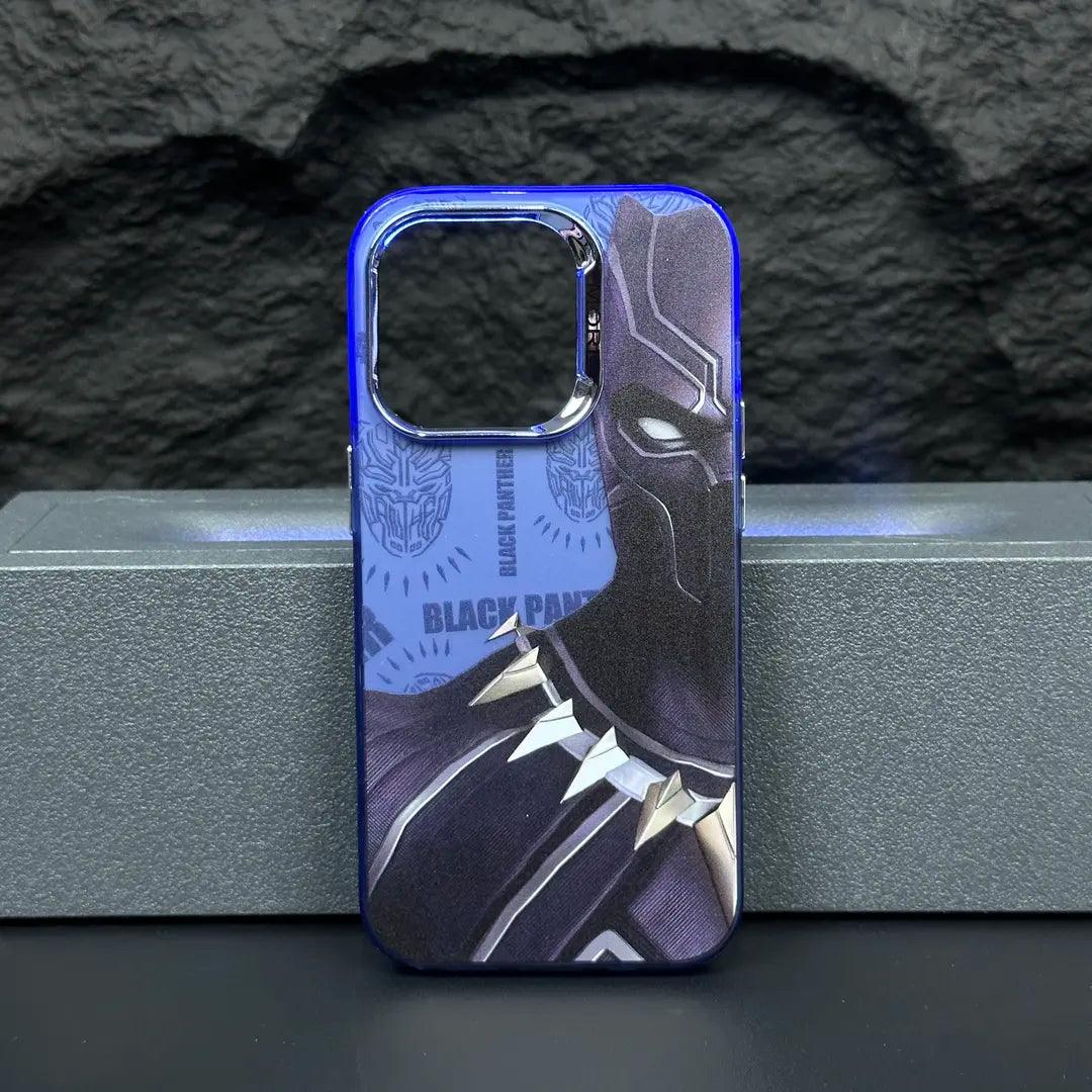 Bronzing Marvel Spider-Man Iron Man Phone Case Marvel22