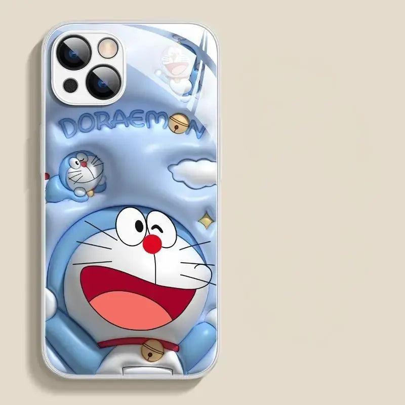 Concave-convex tempered glass 3D mobile phone case A