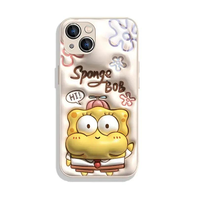 Concave-convex tempered glass 3D mobile phone case C