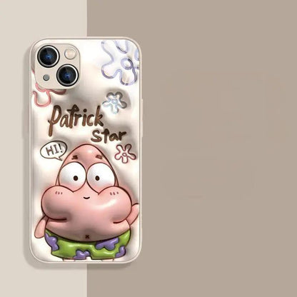 Concave-convex tempered glass 3D mobile phone case B
