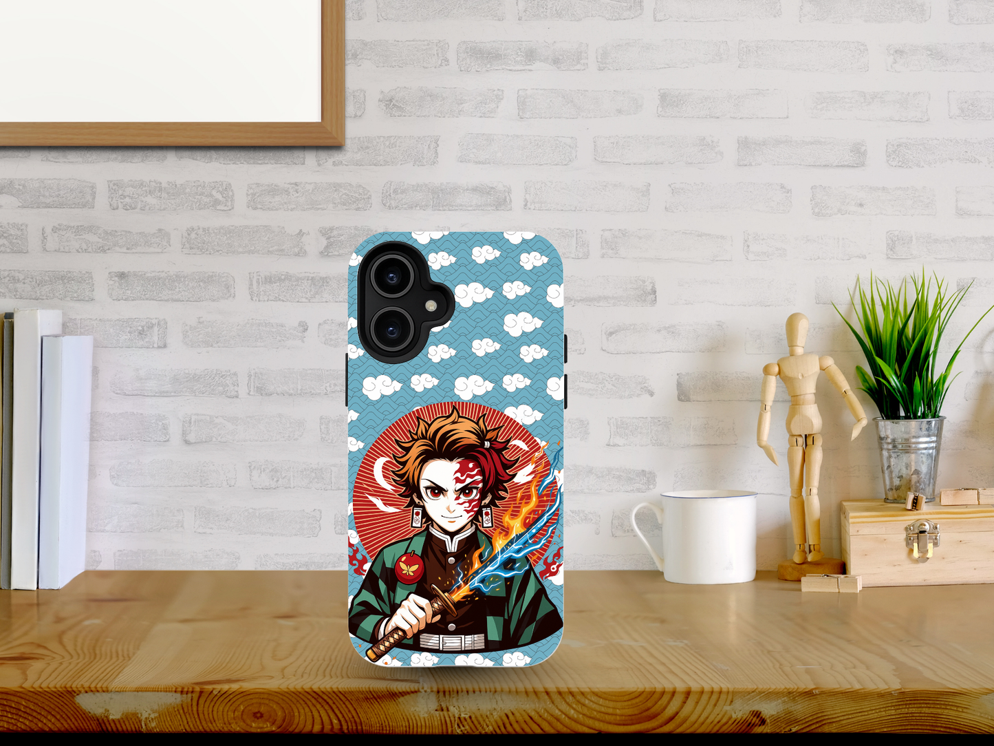 Tanjiro Kamado Demon Slayer Kimetsu No Yaiba - iPhone & Samsung Phone Case