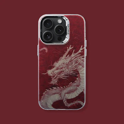 Illusory Color Chinese Dragon Cover Phone Case Illusory11
