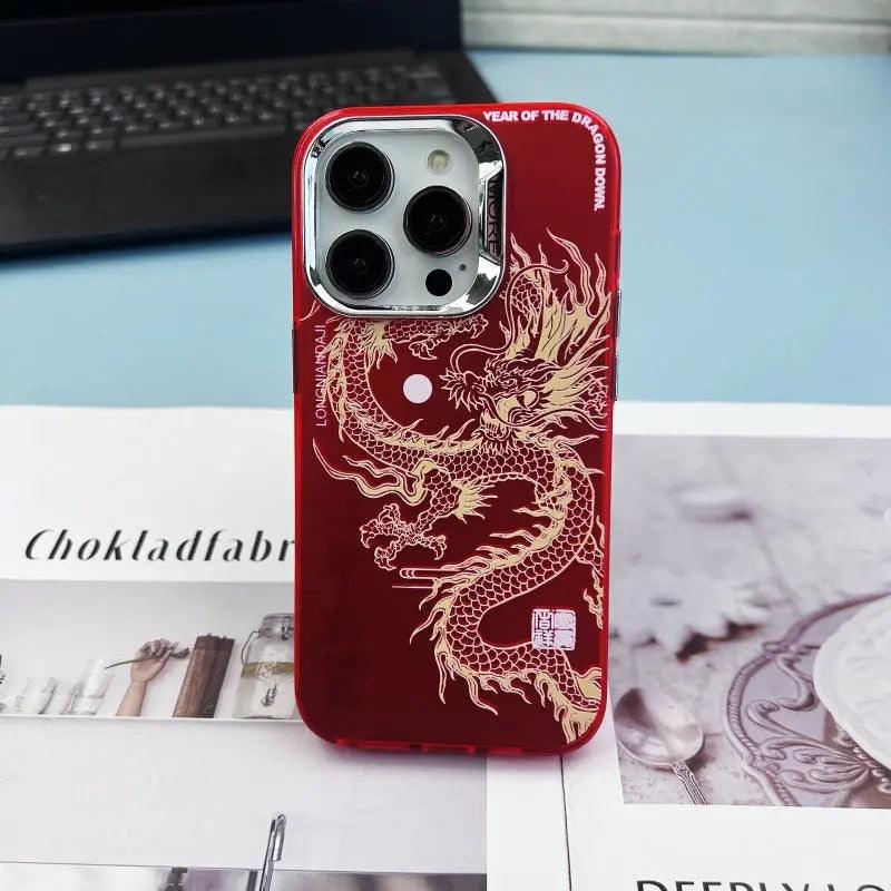 Illusory Color Chinese Dragon Cover Phone Case Illusory14