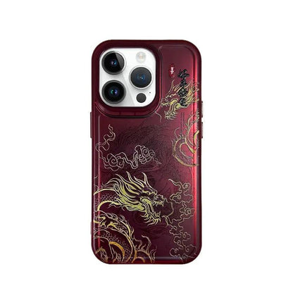 Illusory Color Chinese Dragon Cover Phone Case Illusory12