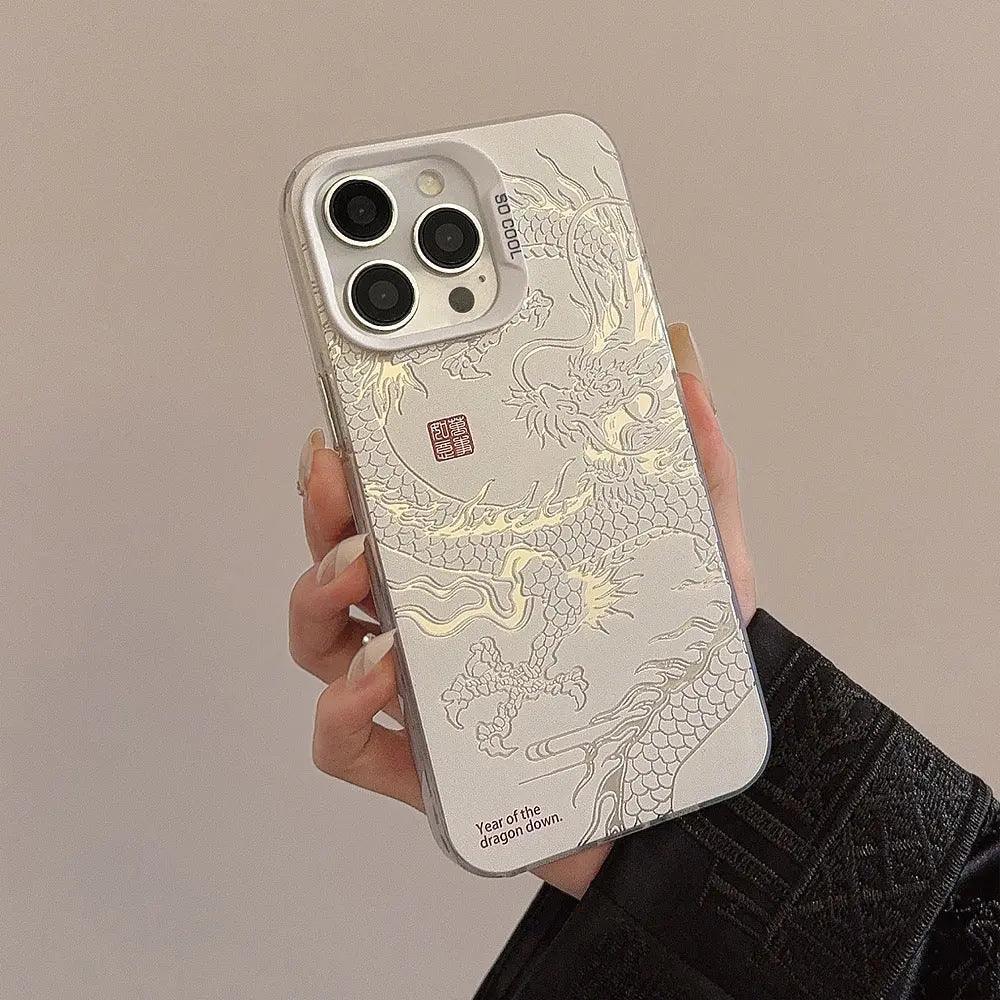 Illusory Color Chinese Dragon Cover Phone Case