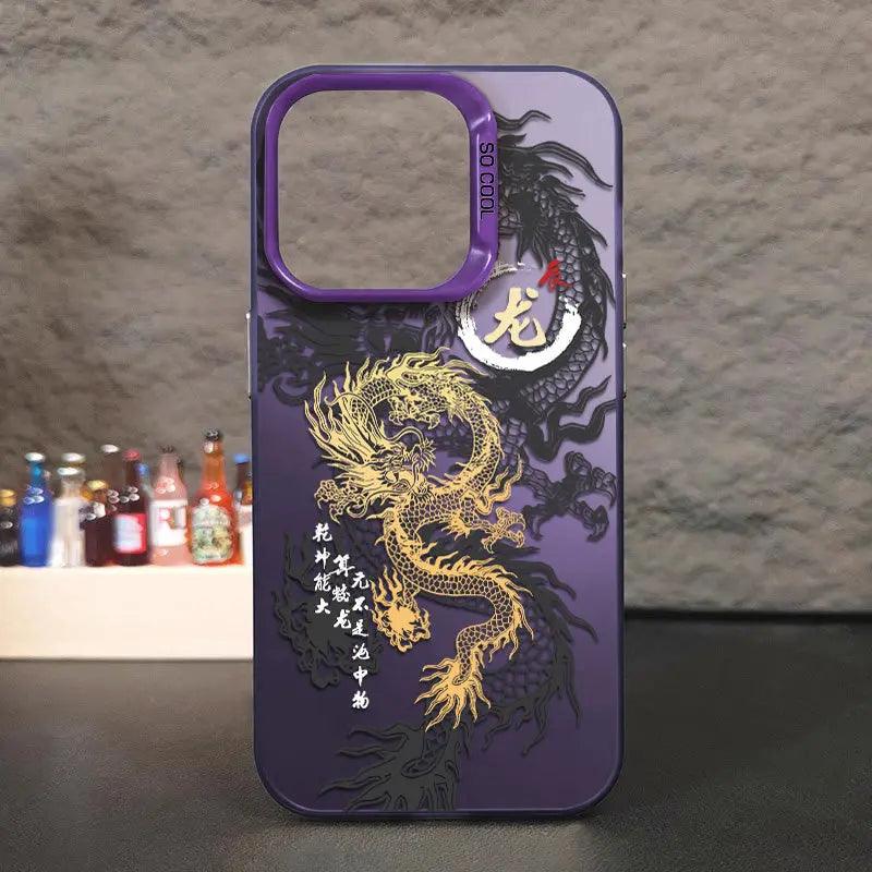Illusory Color Chinese Dragon Cover Phone Case Illusory1