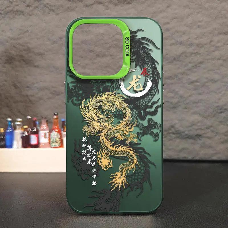 Illusory Color Chinese Dragon Cover Phone Case Illusory3