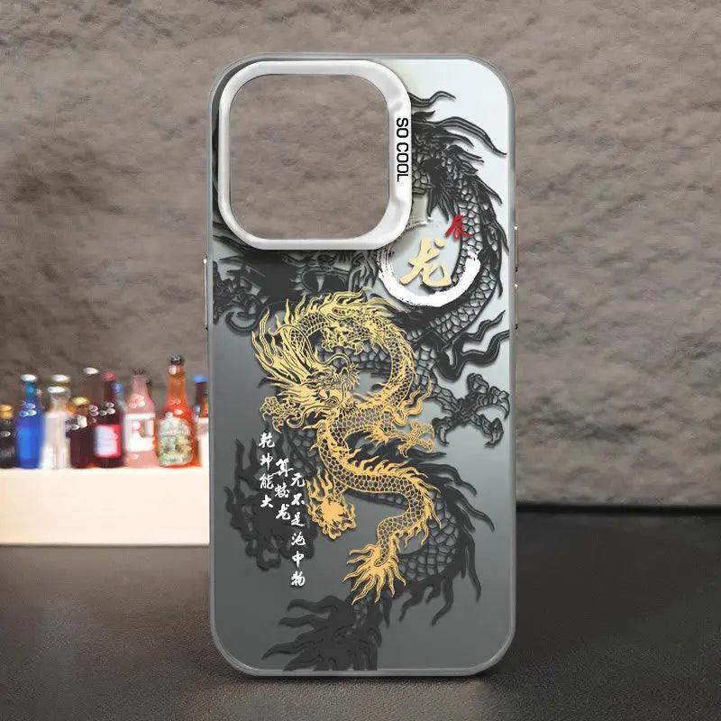 Illusory Color Chinese Dragon Cover Phone Case Illusory2