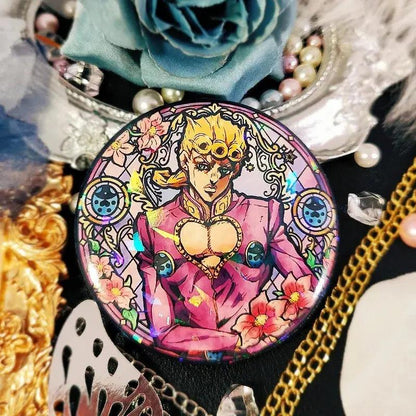 JOJO's Bizarre Adventure Barji Giovanna Bucciarati Badge - Limited Edition JOJO-Jobana