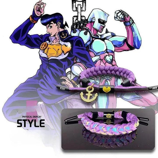 JOJO's Bizarre Adventure Higashikata Josuke Braided Bracelet