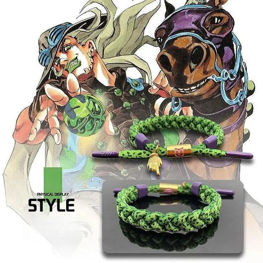 JOJO's Bizarre Adventure Jero Zeppeli Braided Bracelet