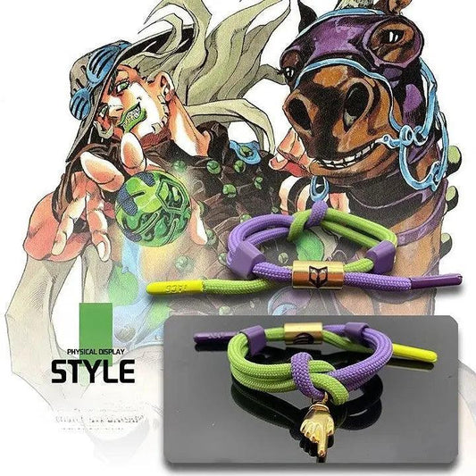 JOJO's Bizarre Adventure Jero Zeppeli Braided Bracelet