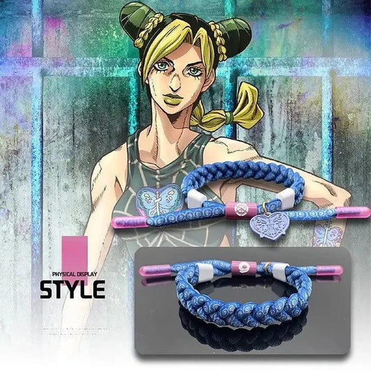 JOJO's Bizarre Adventure Jolyne Kujo Braided Bracelet