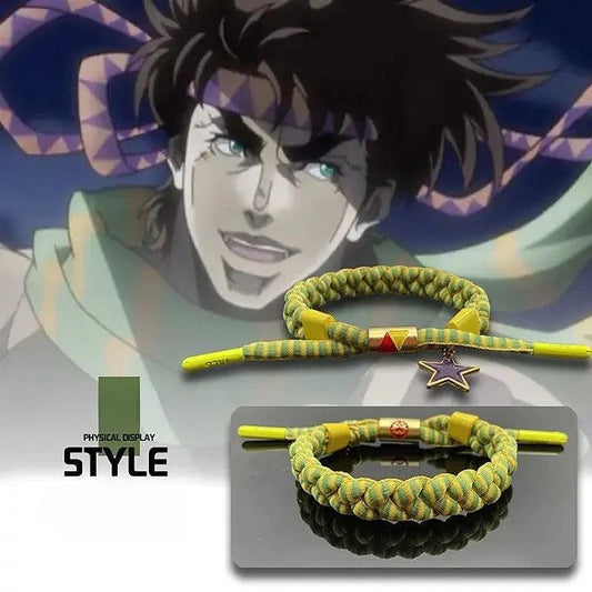 JOJO's Bizarre Adventure Joseph Joestar Braided Bracelet