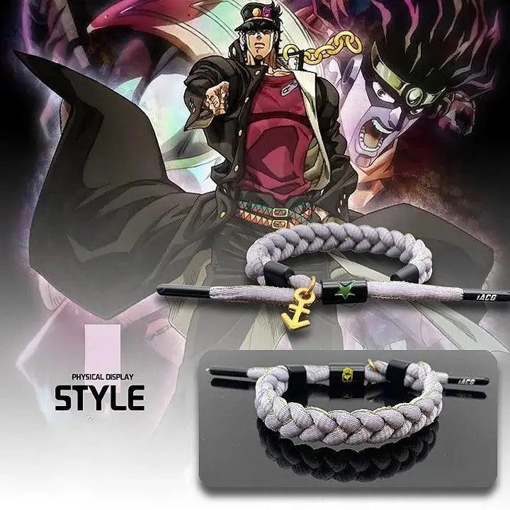 JOJO's Bizarre Adventure Jotaro Kujo Braided Bracelet