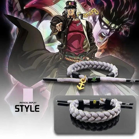 JOJO's Bizarre Adventure Jotaro Kujo Braided Bracelet