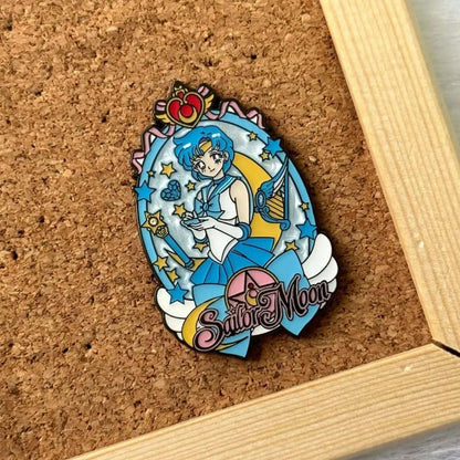 Limited Edition Sailor Moon Badge Ami Mizuno